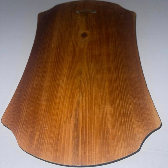 Vintage Home Interiors The Lord's Prayer Hanging Plaque Wood and Metal 13.5x8 - Picture 5 of 5